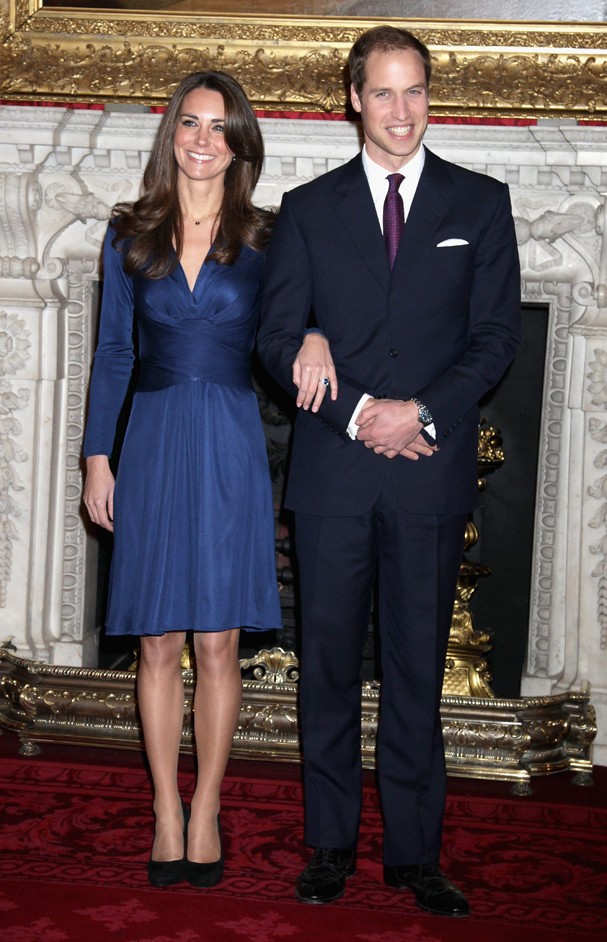 Kate Middleton usa vestido cache couer (Foto: Getty Images)